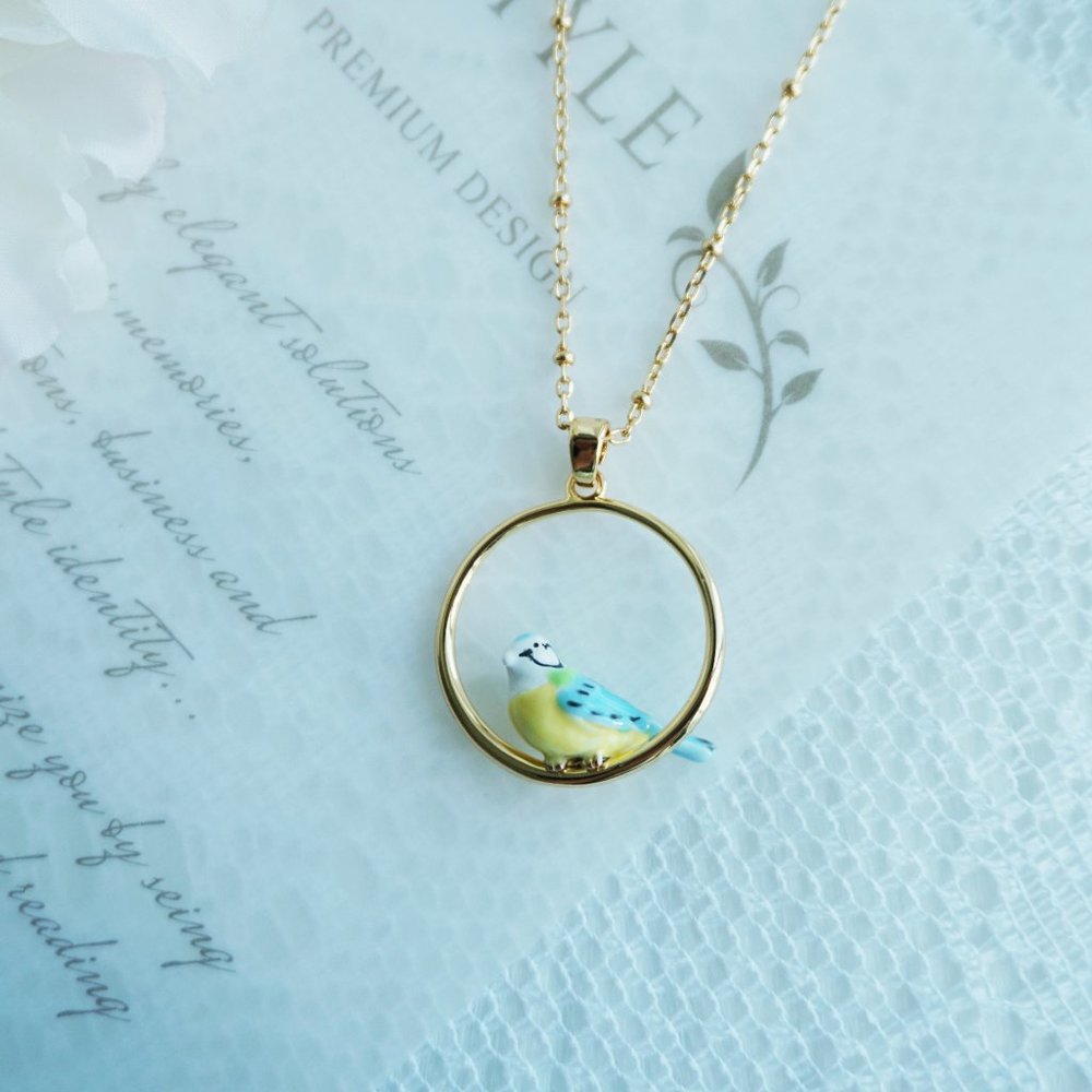 Bill skinner robin bird necklace